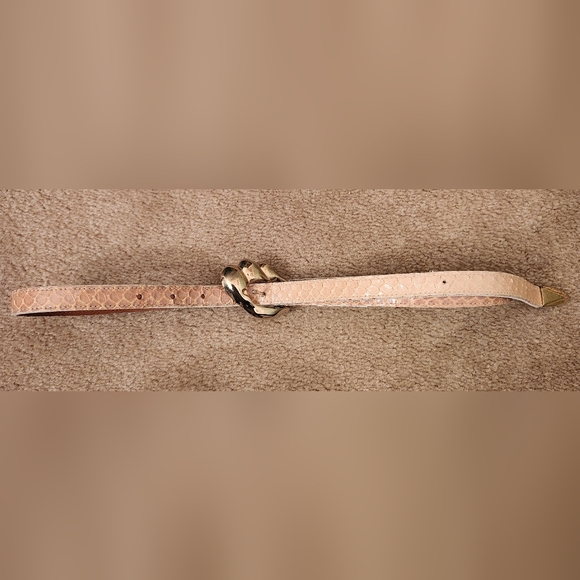 Apple ACC of NY Accessories - Apple ACC of NY Snakeskin Belt